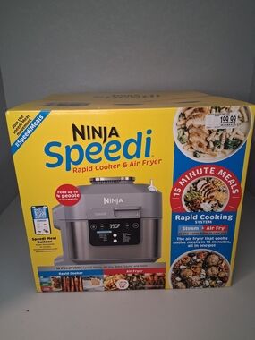 Ninja Speedi Rapid Cooker & Air Fryer 6-Qt 12-in-1 Meals in 15 Minutes New